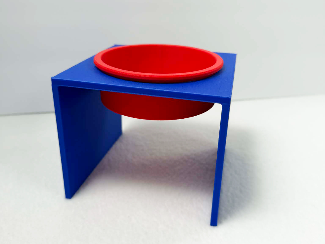 Pet bowl with stand