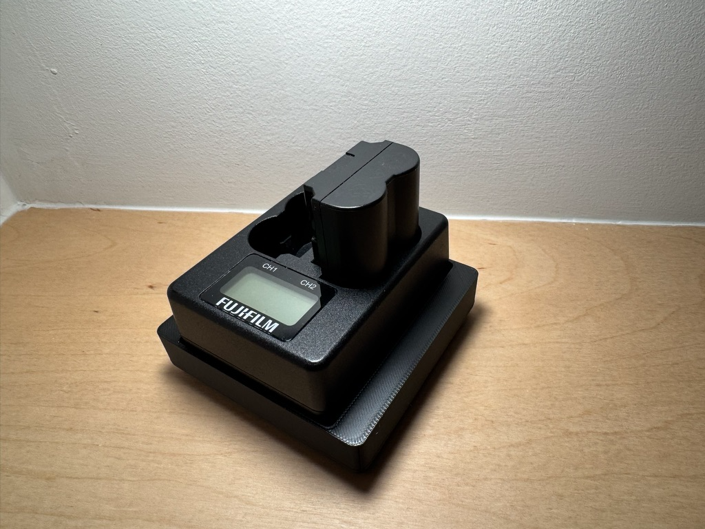Fuji Twin Battery Charger NP-W235 Gridfinity Bin