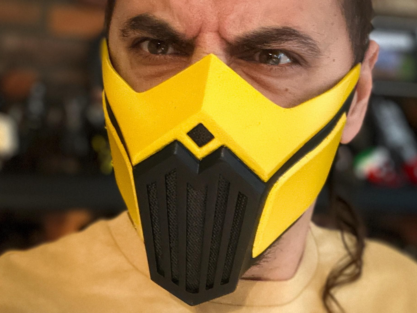 Scorpion mask from the MK2 Annihilation movie