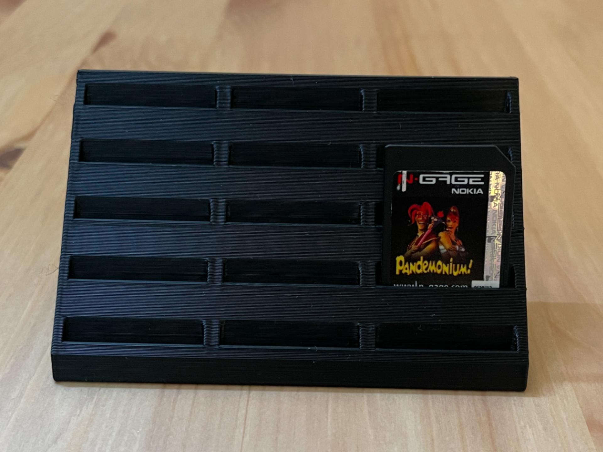 Nokia N-Gage game cartridge stand