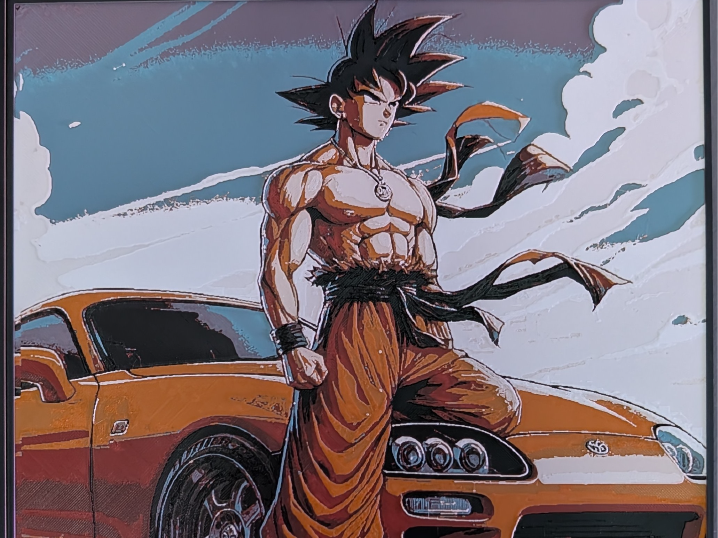 Toyota Supra & Goku hueforge