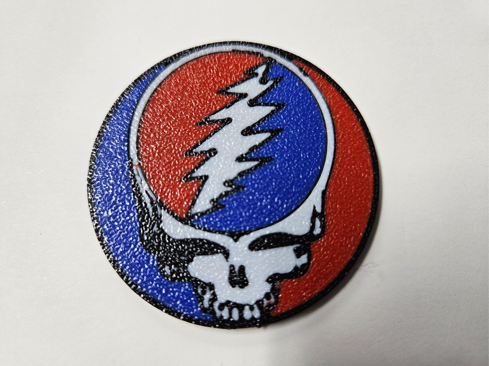 Grateful Dead Stealie Madalion 2"