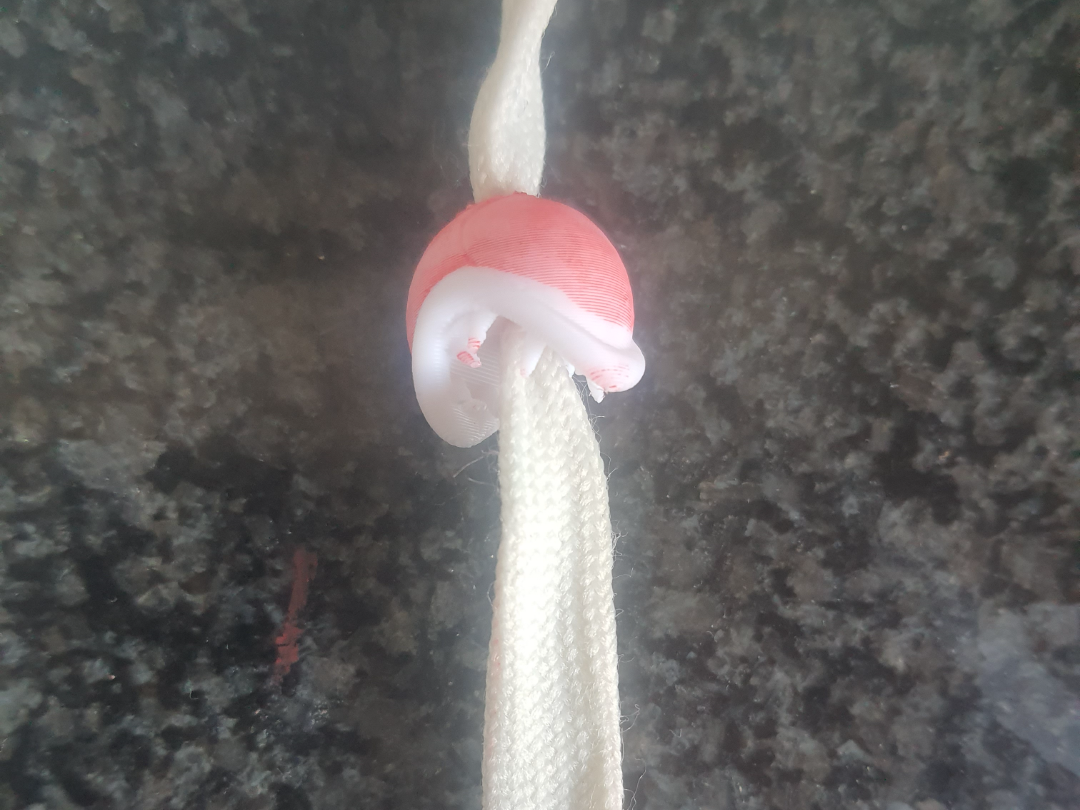 piranha plant head shoelace charm drawstring bead
