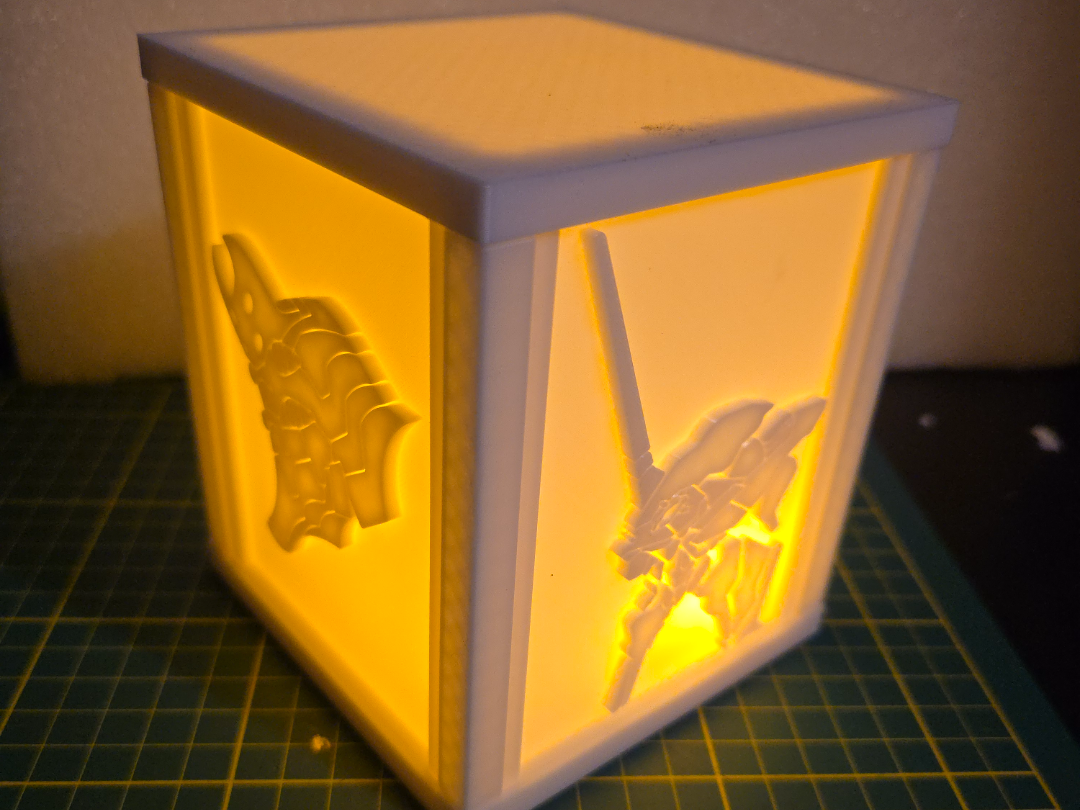 EVANGELION-Inspired 2-in-1 Pen Holder & Night Lamp