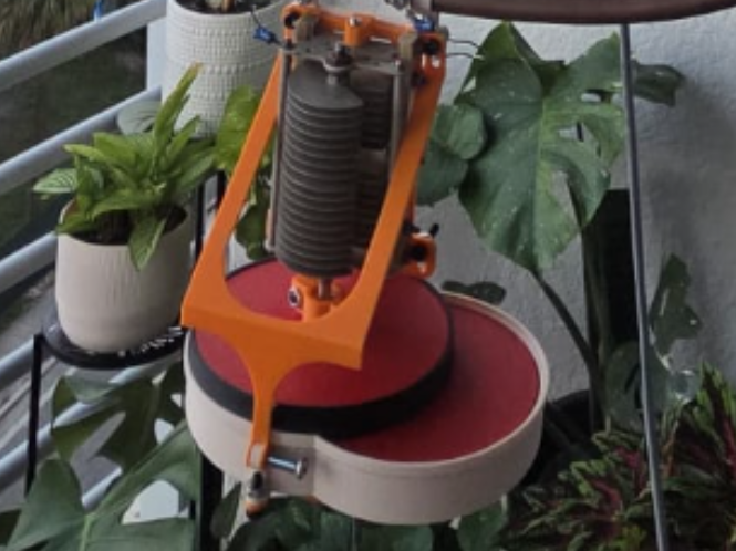 Magloop Antenna parts and reduction gear