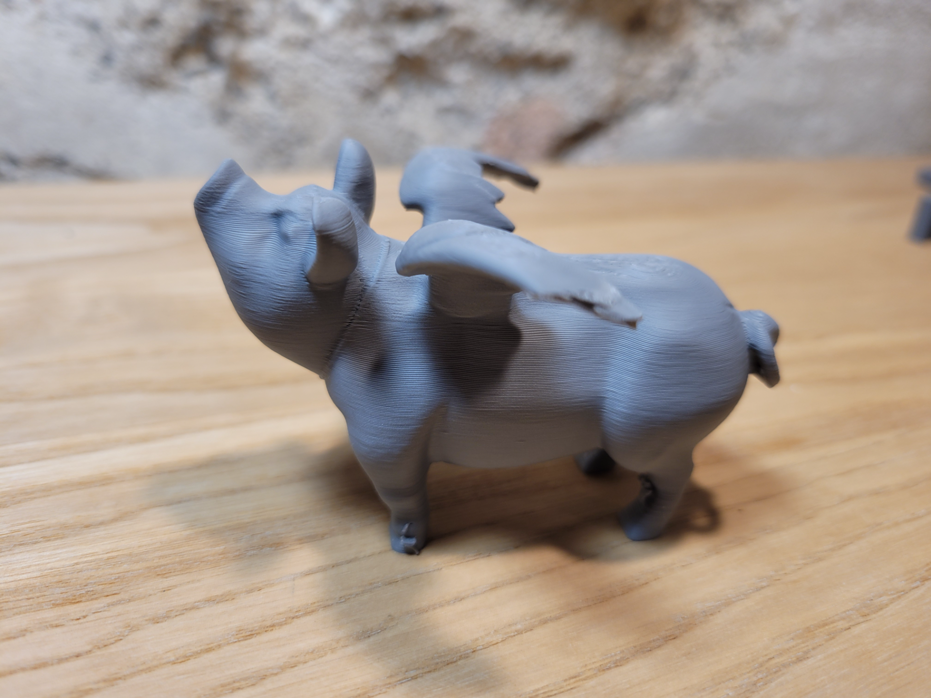 Flying Pig With Wings