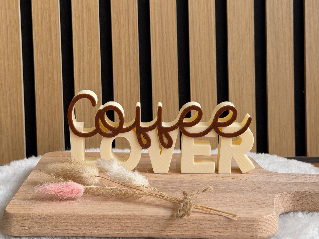 Schriftzug Coffee Lover
