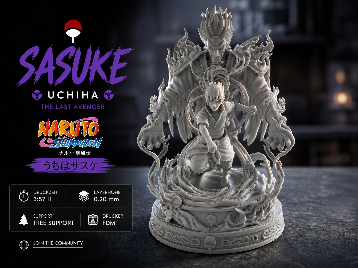 Sasuke Uchiha The Last Avenger