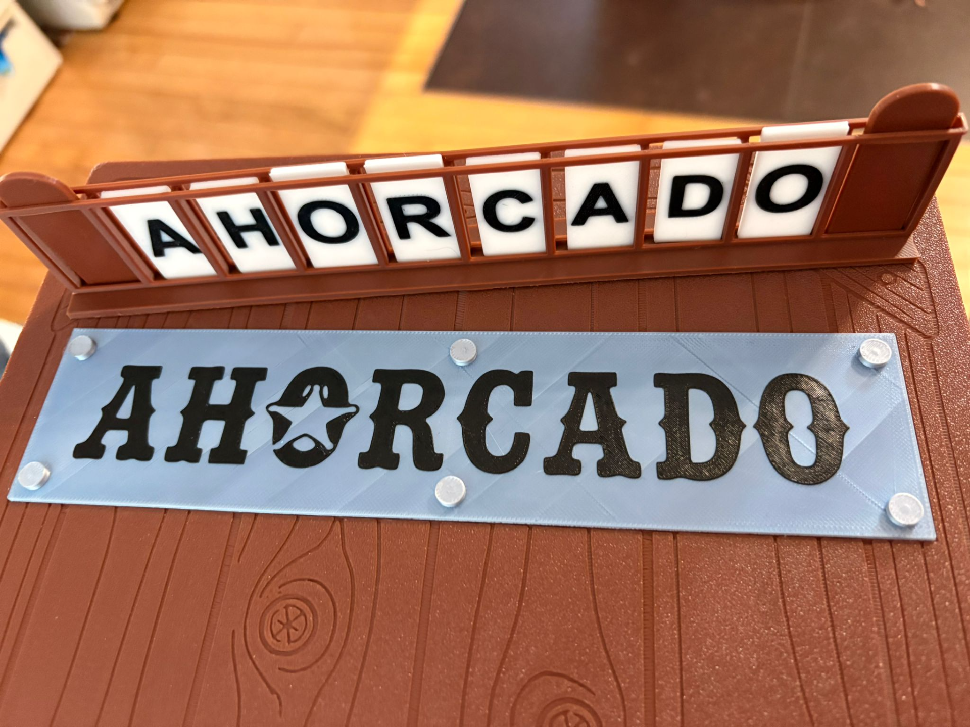 Letras y Soporte / AHORCADO