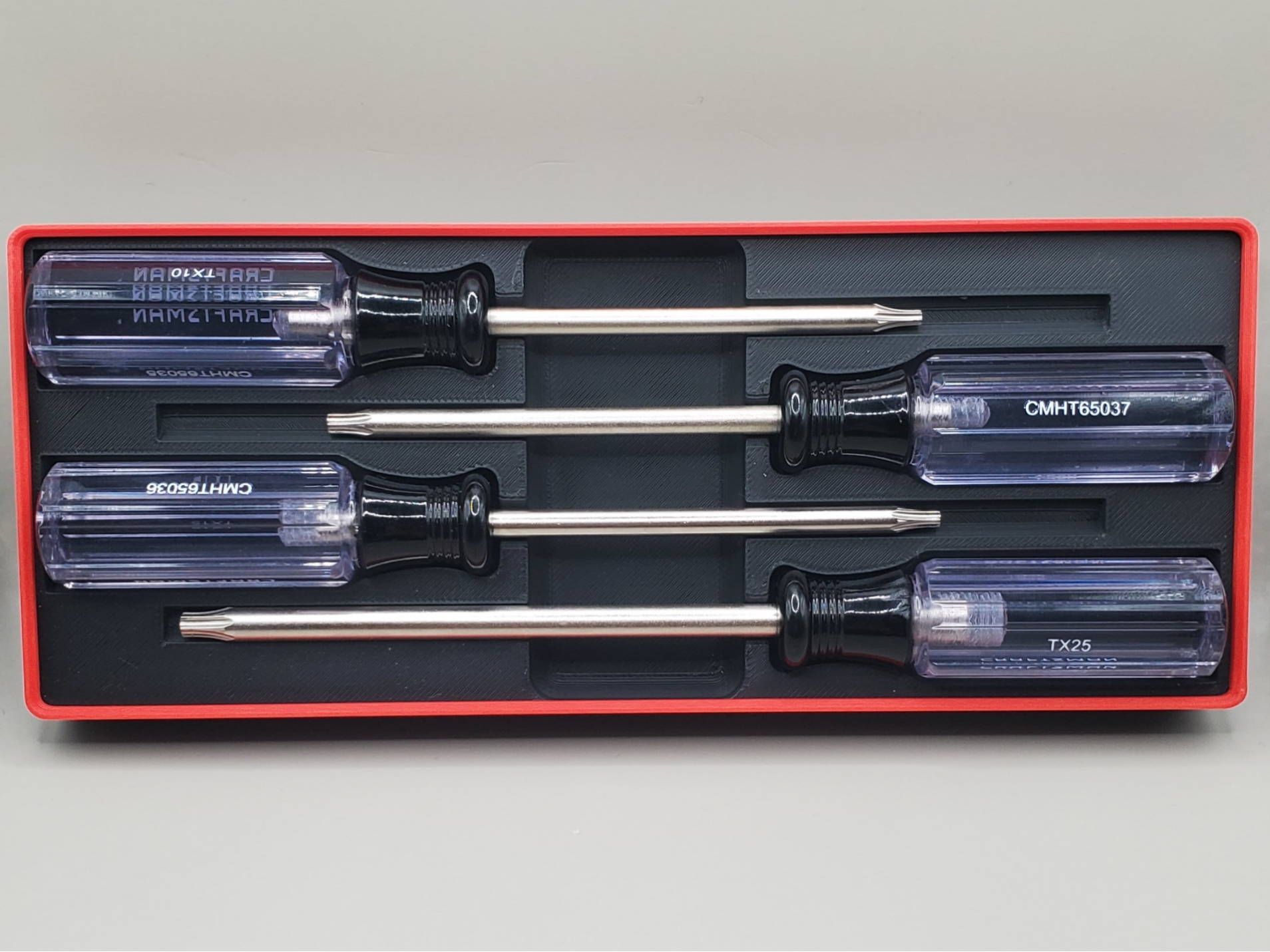 Craftsman Torx Screwdriver Set Gridfinity Bin