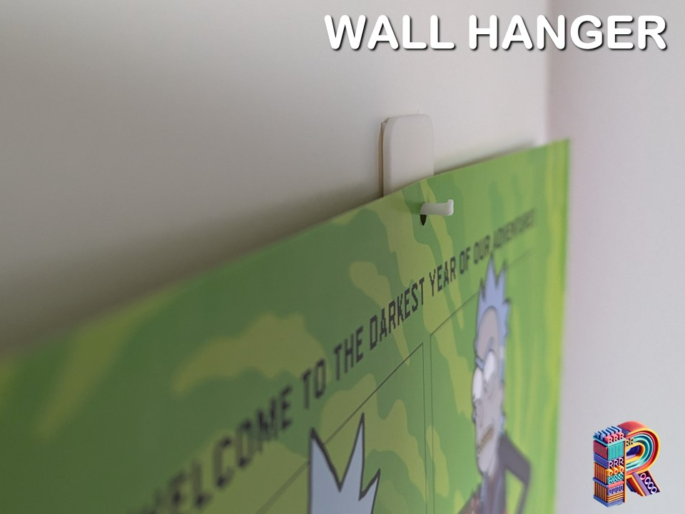 Compact Wall Mount – No Drilling, No Hassle!