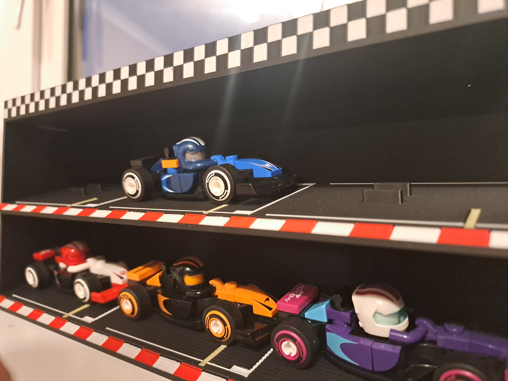 F1 Mini Collectible Display Stand Modular LEG O