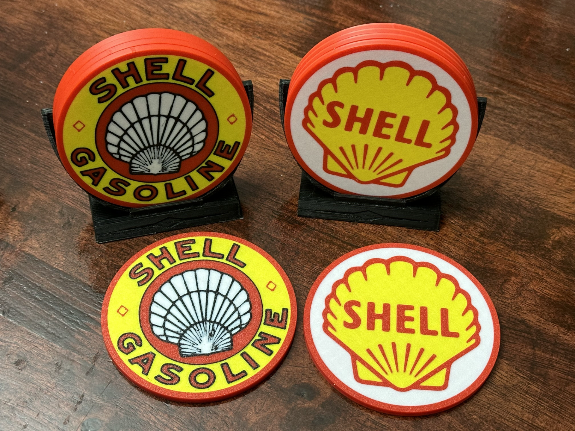 Shell Gas Sign Coaster