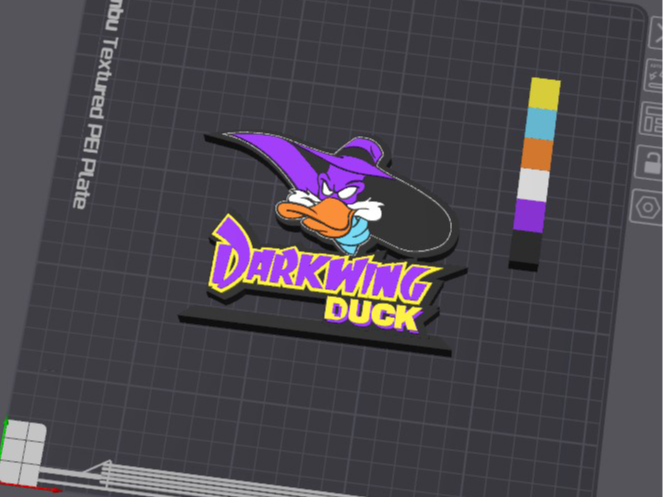 Darkwing Duck Table Stand