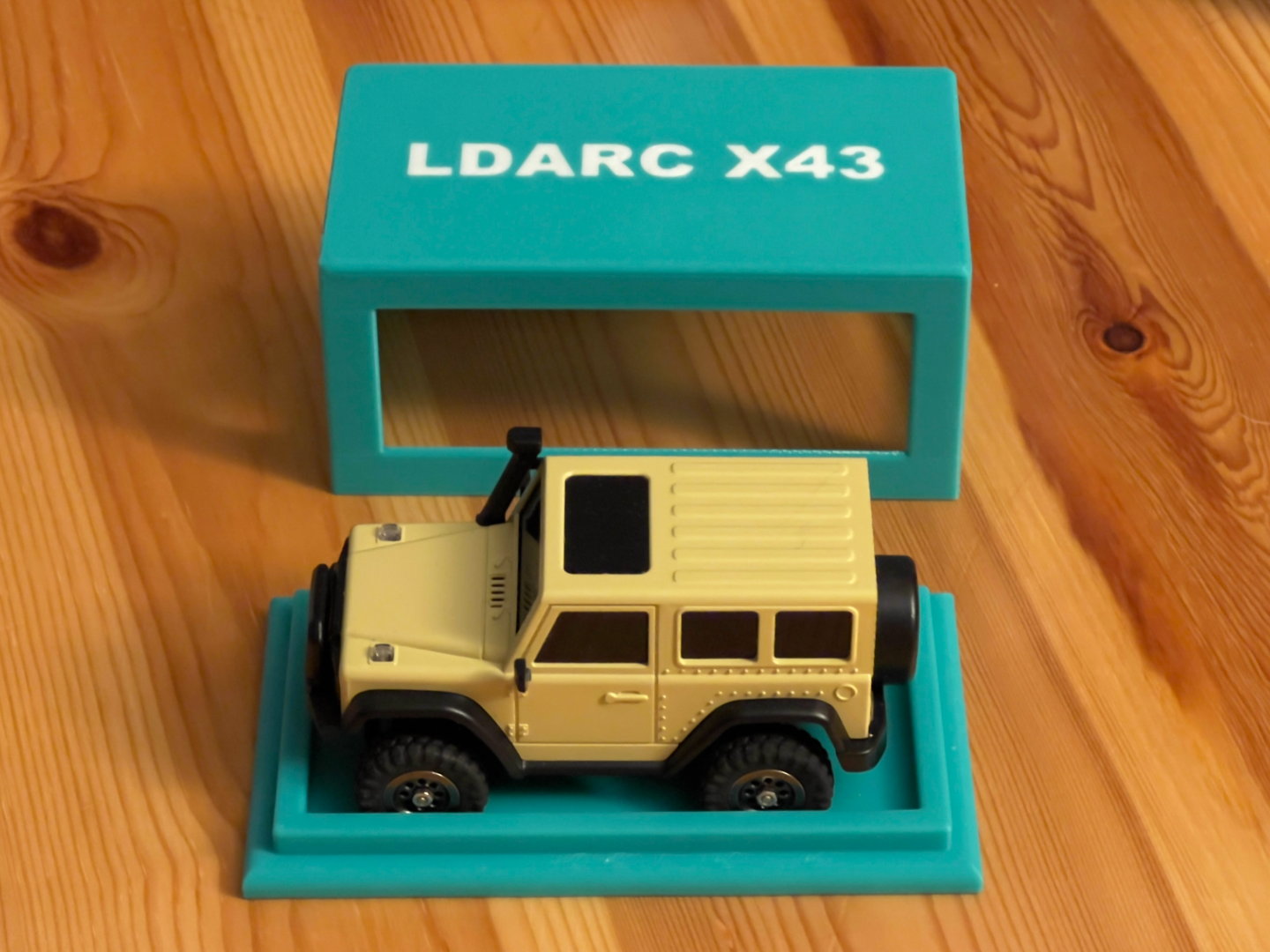 Garage für den LDARC X43 1:43 Crawler