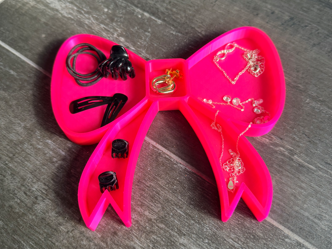 Présentoir à bijoux en forme de nœud