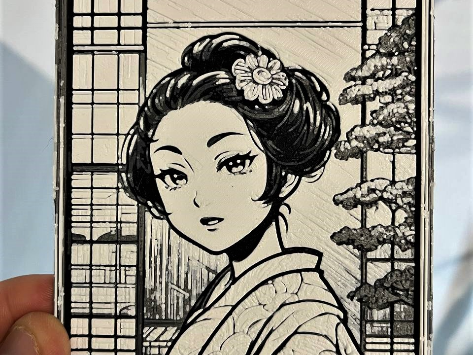 Hueforge China Girl