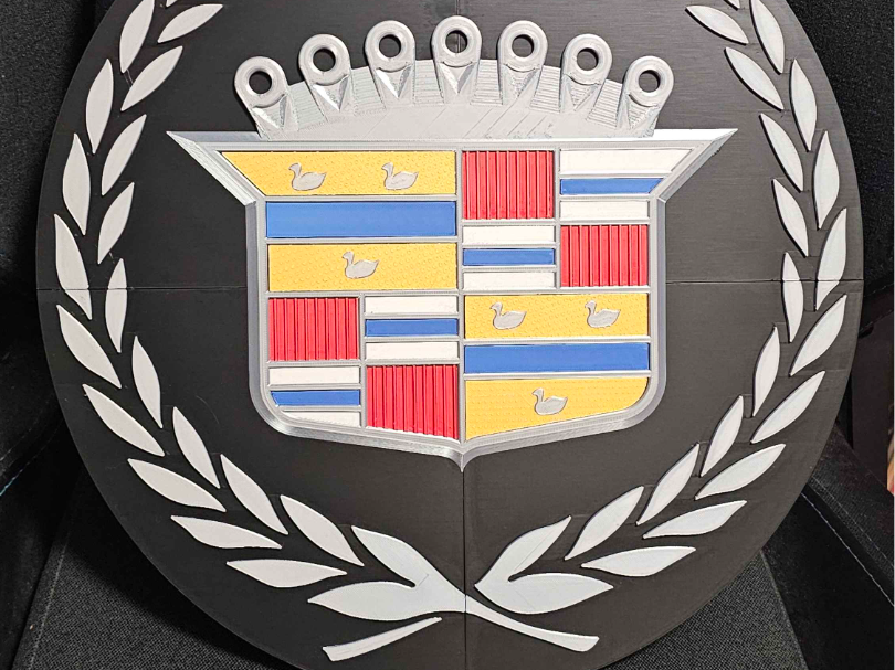 1980s Cadillac Logo