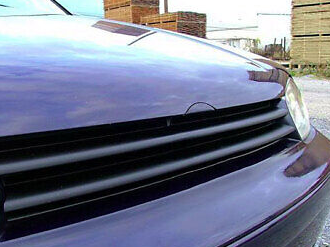 VW golf/jetta/bora mk4 hood emblem delete notch