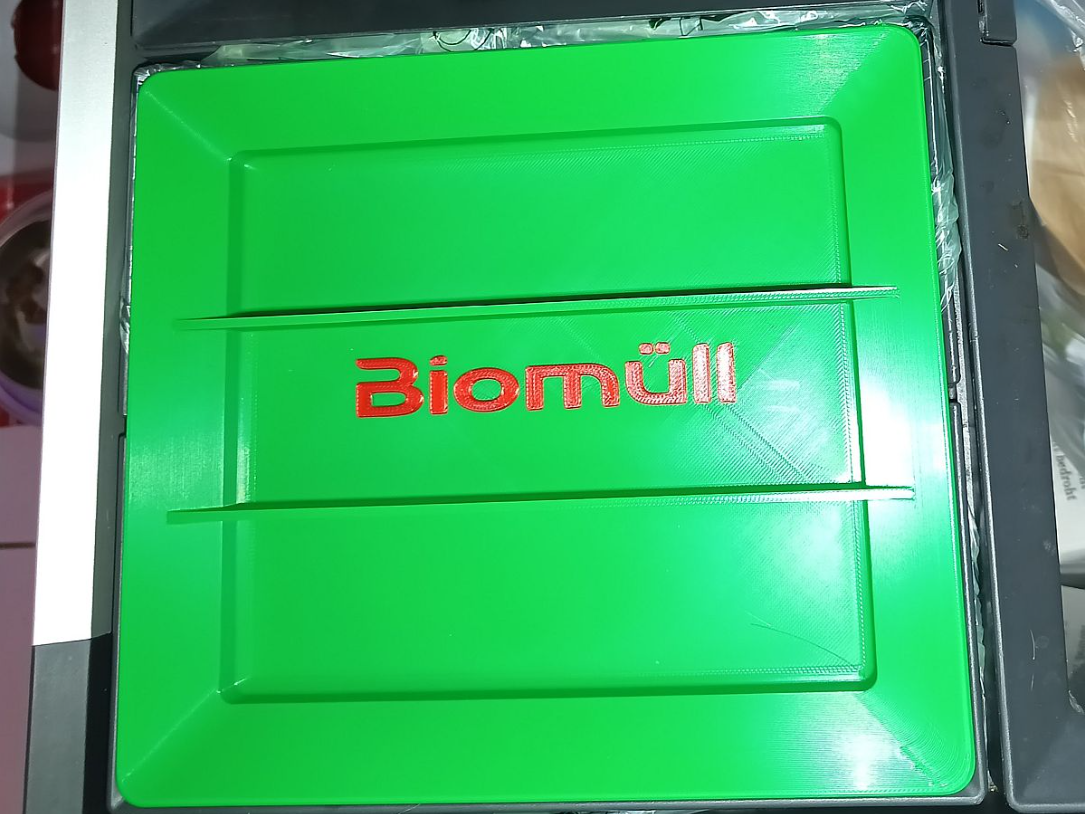 Blanco-Deckel für Biomüll ,  für den 8-Liter-Eimer