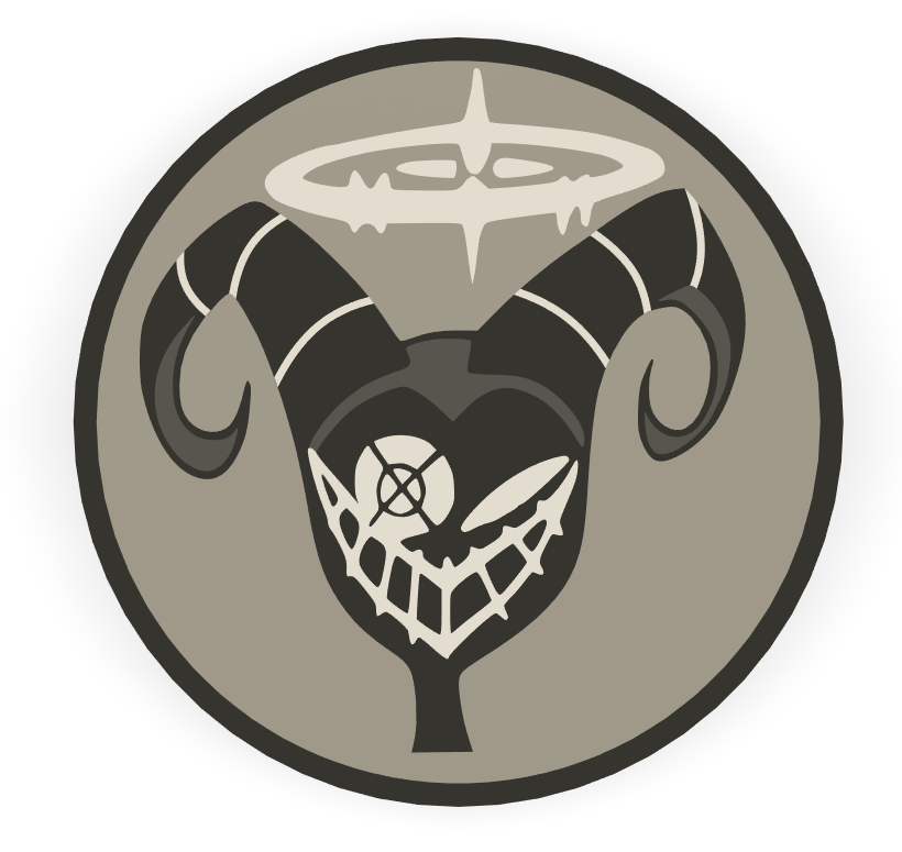 Exorcists coaster from Hazbin Hotel