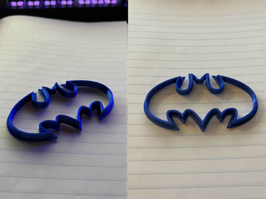 1989 Batman Logo Cookie Cutter