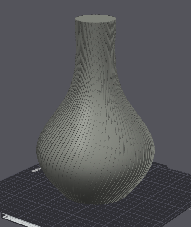 Modern spiral Vase