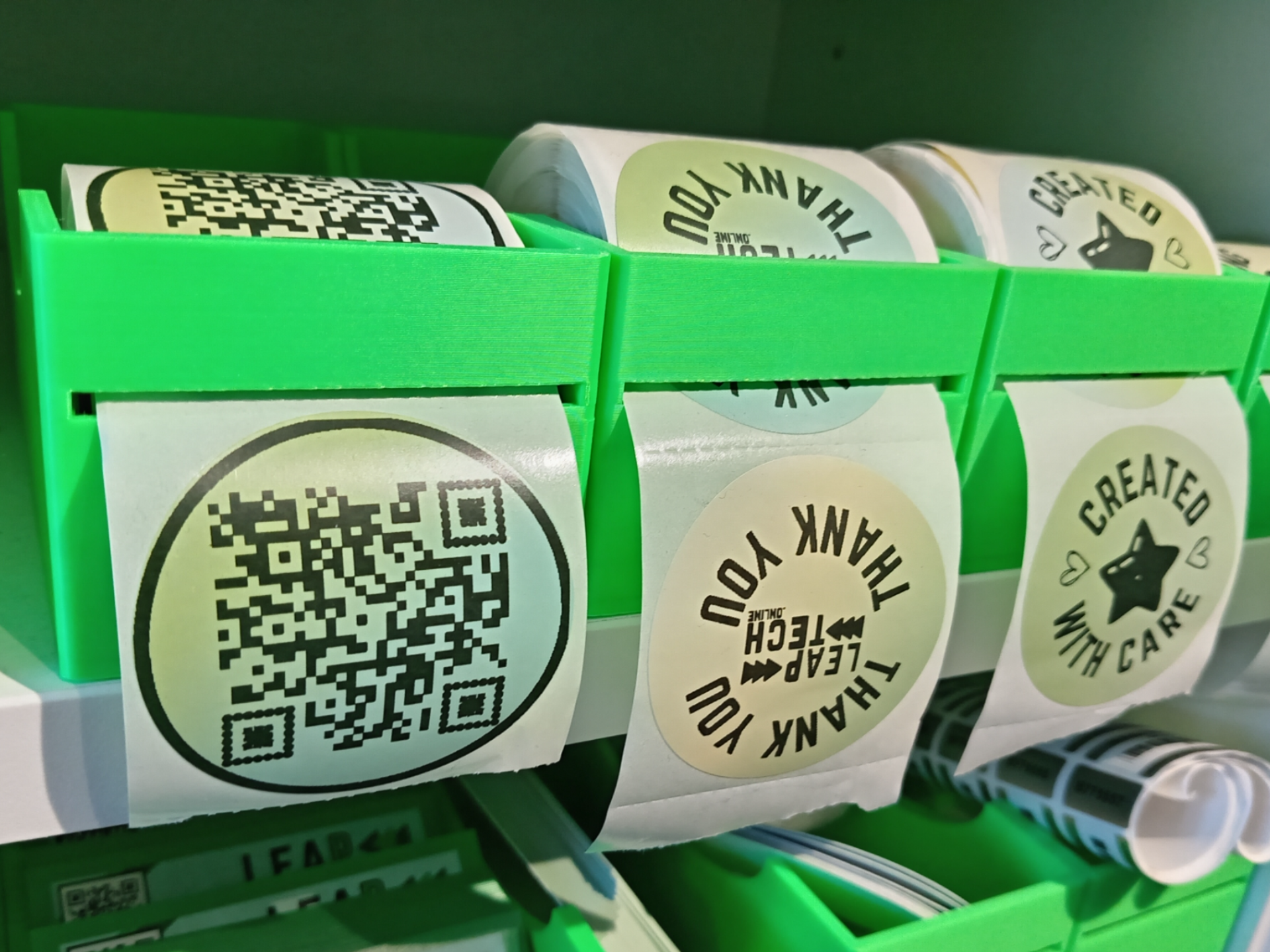 50mm Label Dispenser Holder Simple Thermal