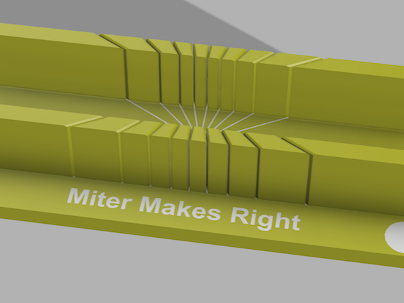 Japanese Saw Miter Box