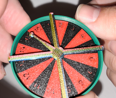 Ripin Roulette Wheel Pocket Casino Fidget Spinner
