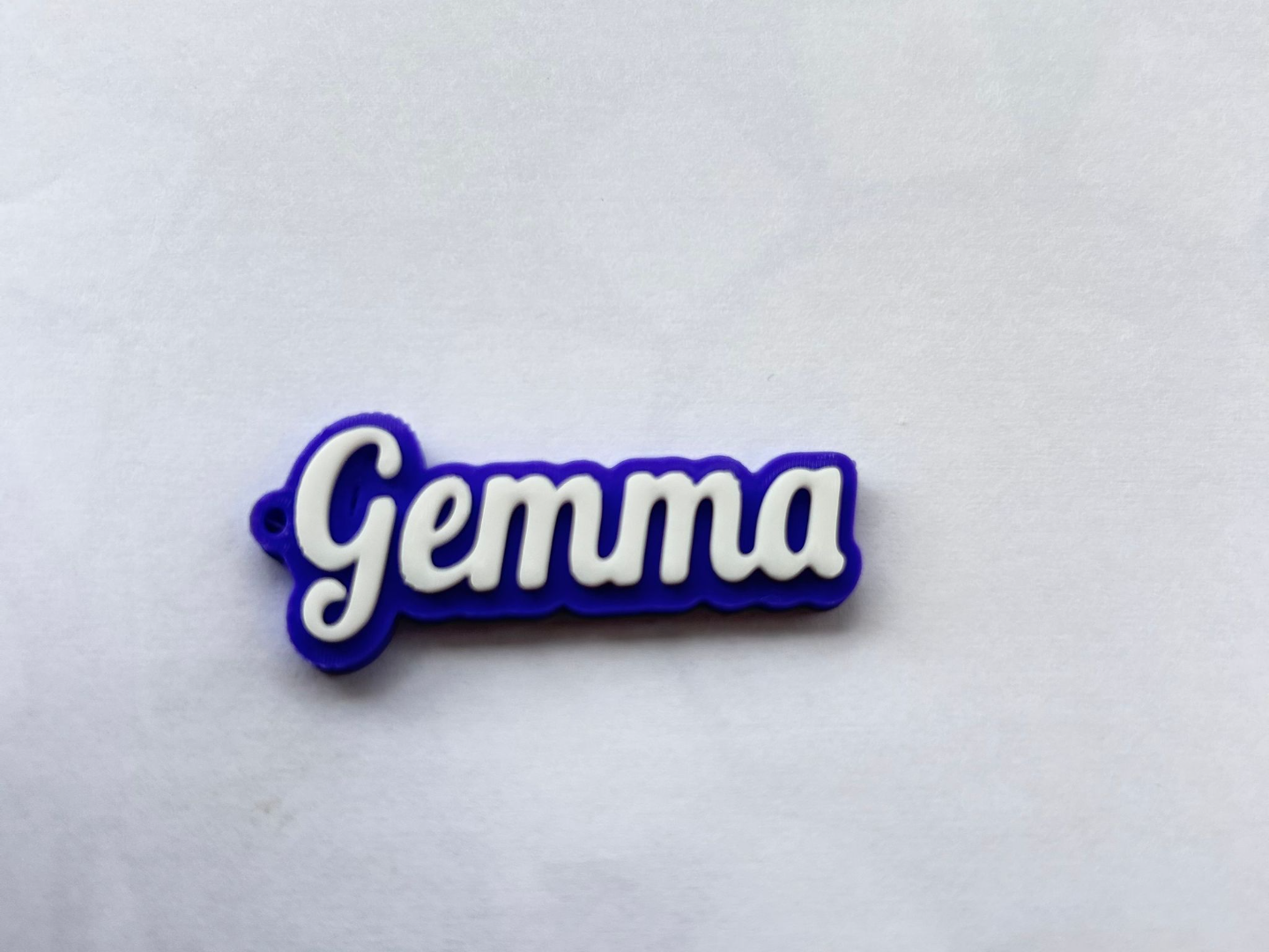Gemma name keychain