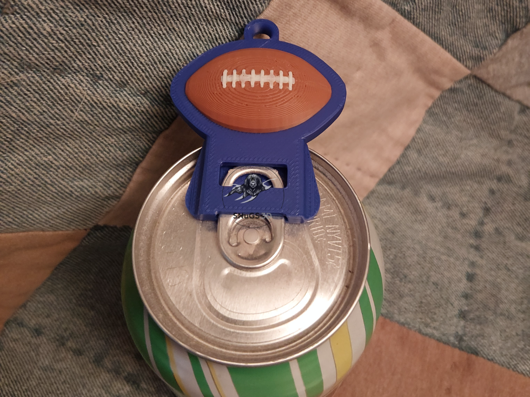 Football Drink tab puller/opener