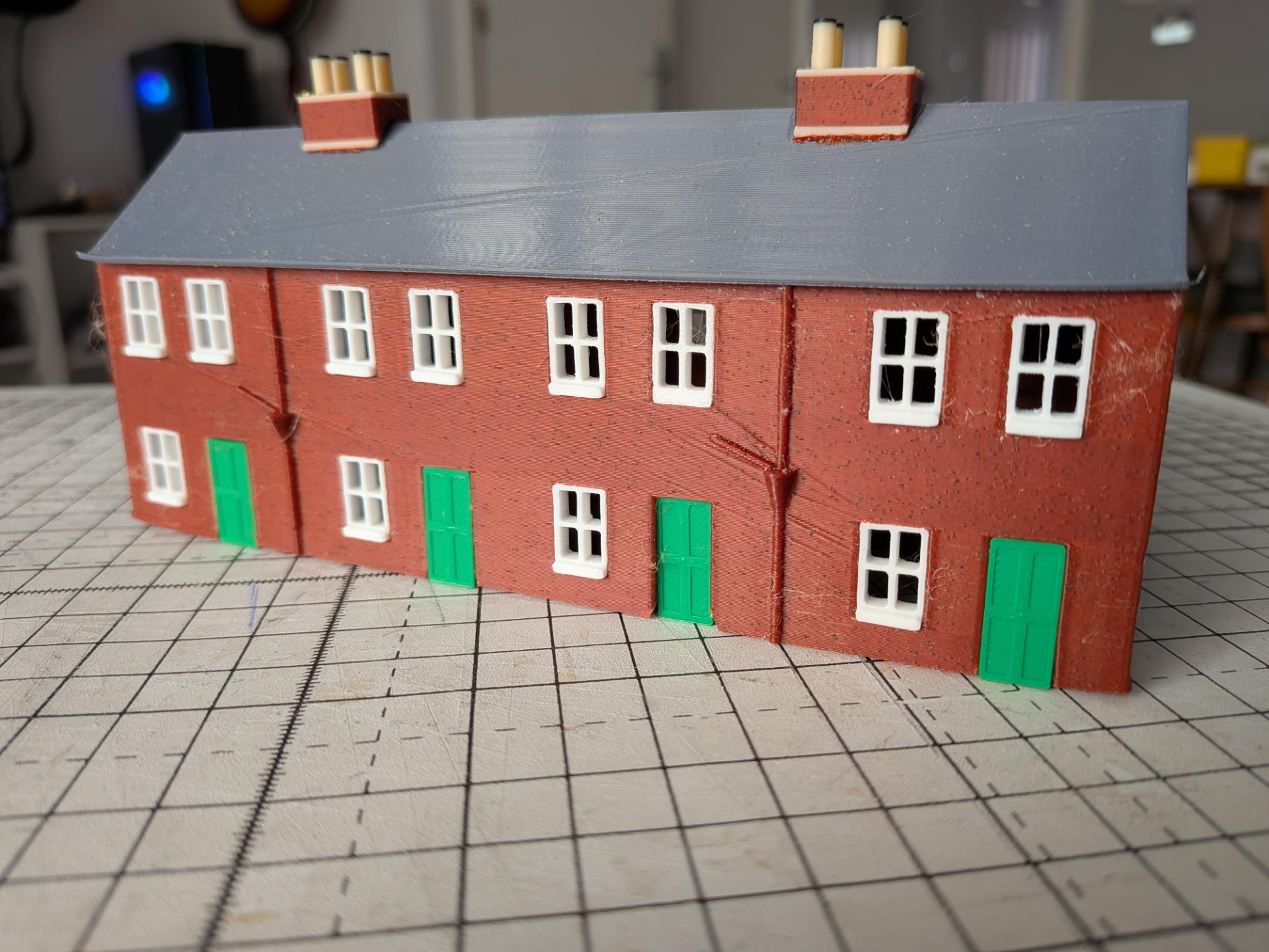 TT120 Scale Terraced Houses