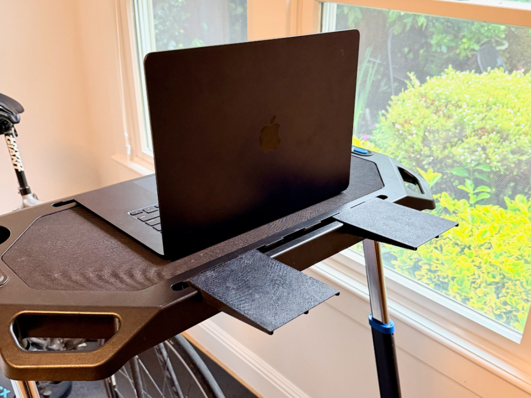 Indoor Cycling Desk Laptop Extender for Laptops