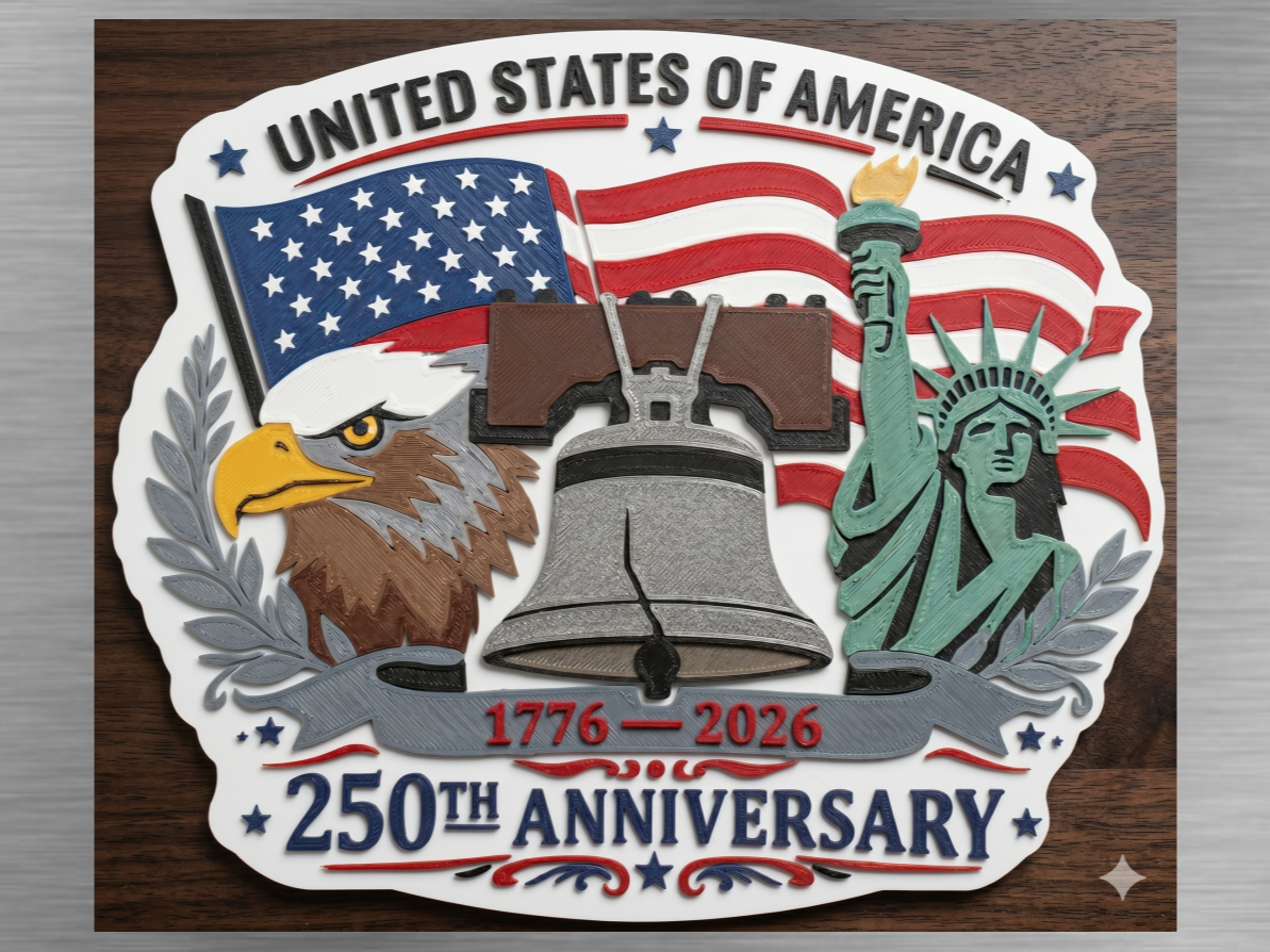 Patriotic Plaque -Liberty Edition