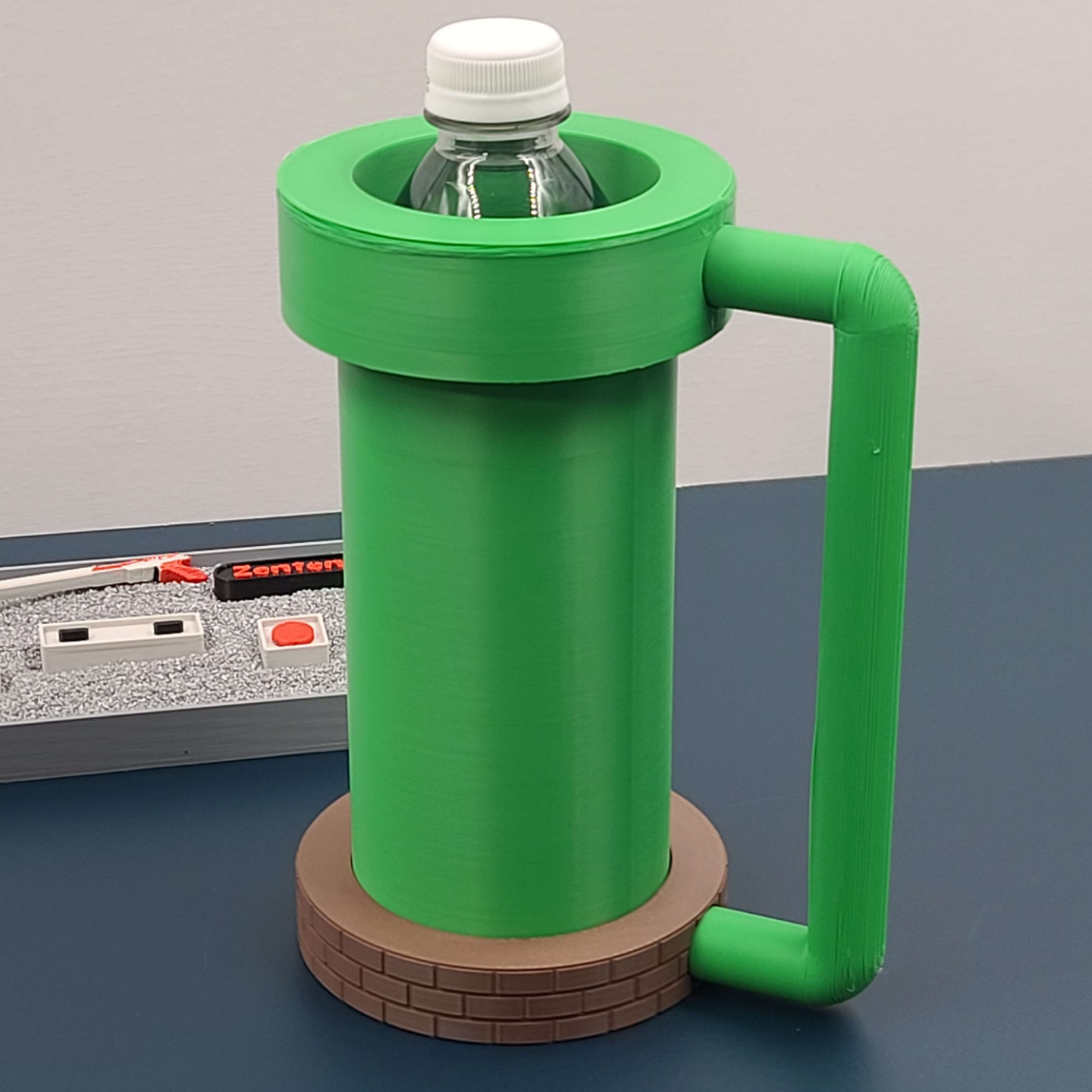Pipe Coozie - Video Game Inspired (Bottle Size)