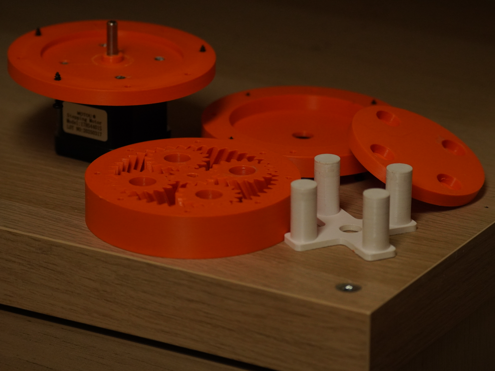 Planetary Gearbox 5:1 Double Helical Nema17