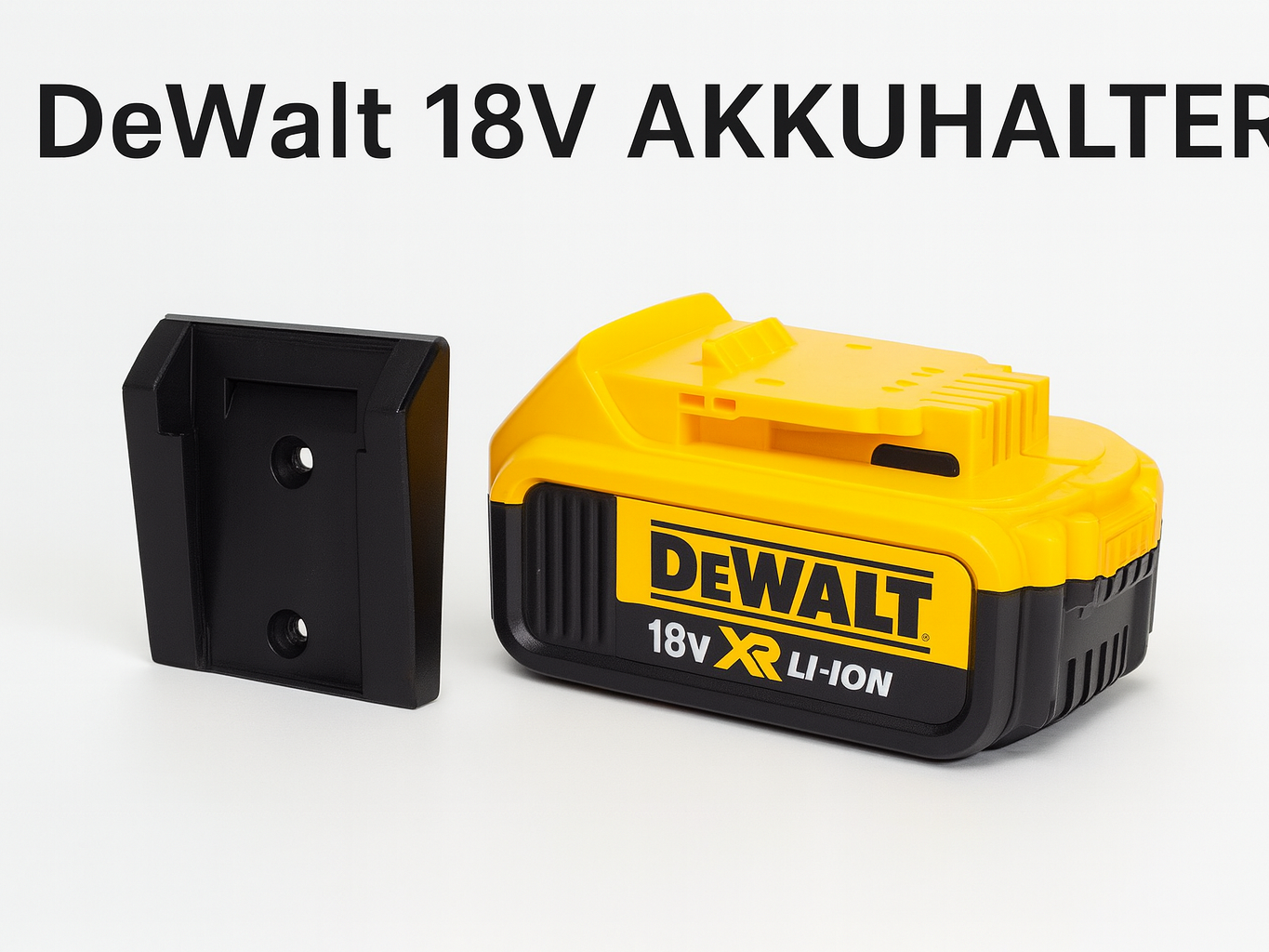 DeWalt 18V Akkuhalter