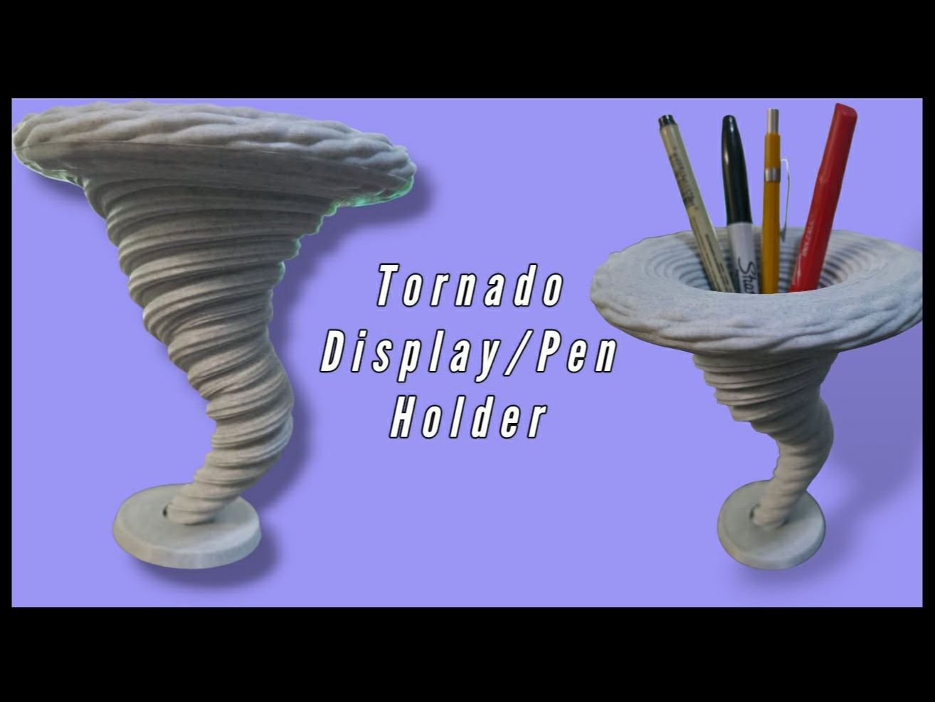 Tornado Display/Pen Holder