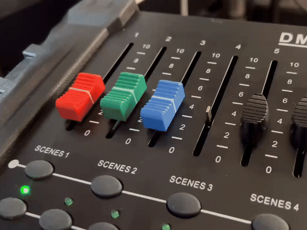 Bouton fader