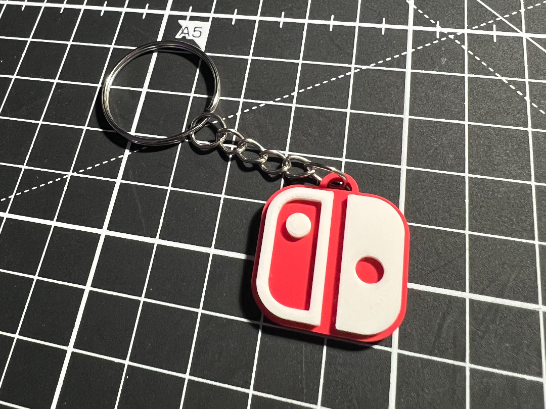 Keychain Nintendo Switch 2 - Logo Multicolor Swap