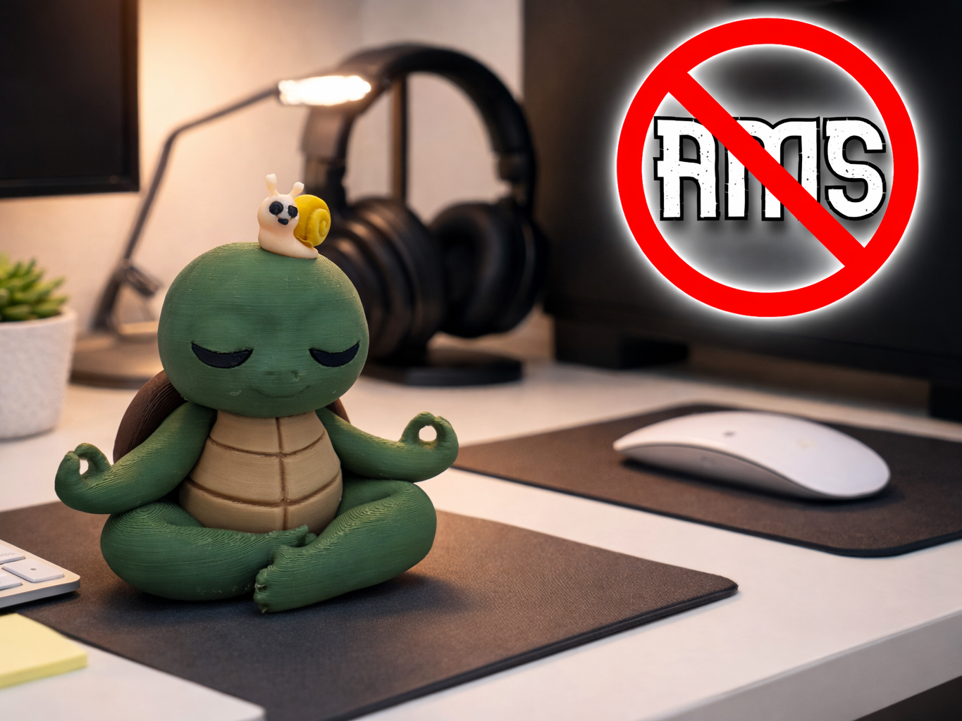 Zen Desk Buddies - Turtle (No AMS, Multi-Part)