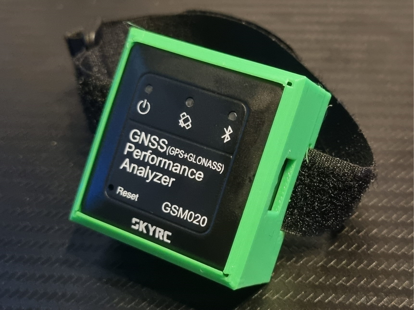SKYRC GNSS GSM020 GPS Klettband Halter