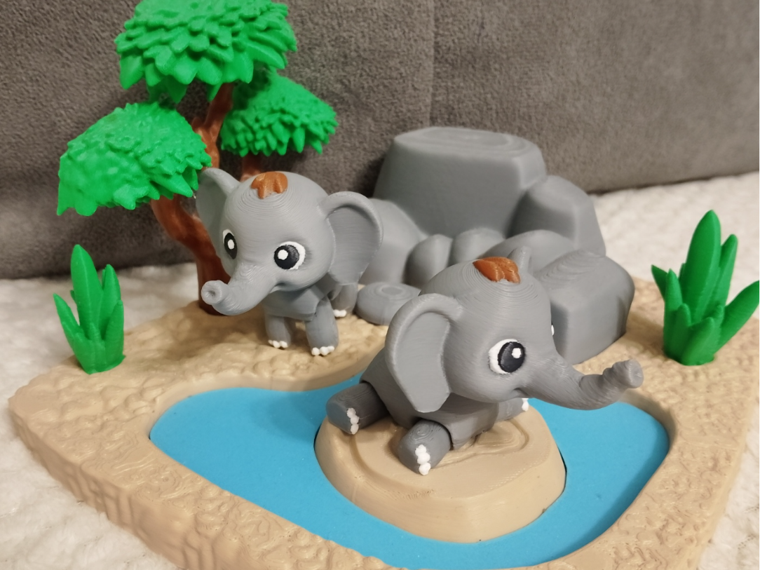 Flexi Elephant  Mini safari