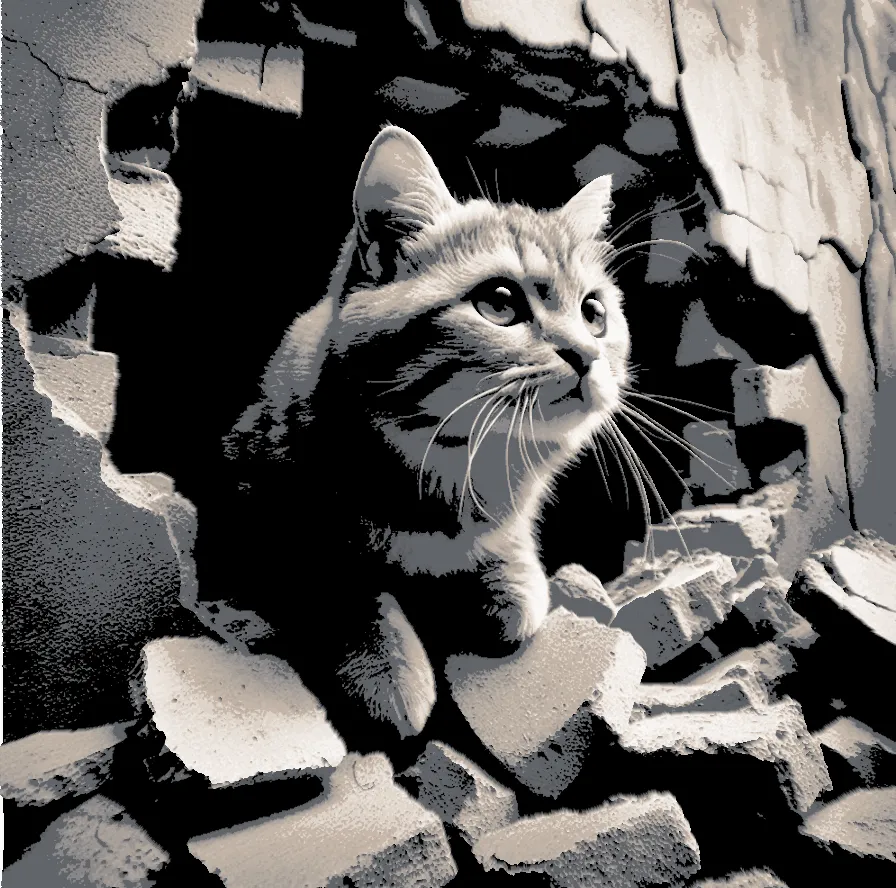 Cute Cat hueforge