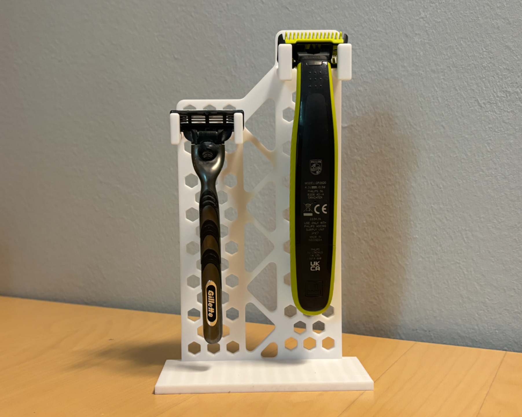 Razor Holder (Razor and Philips One Blade)