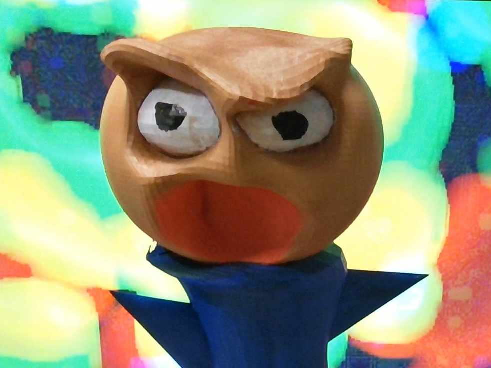 Guy i made in blender and is big