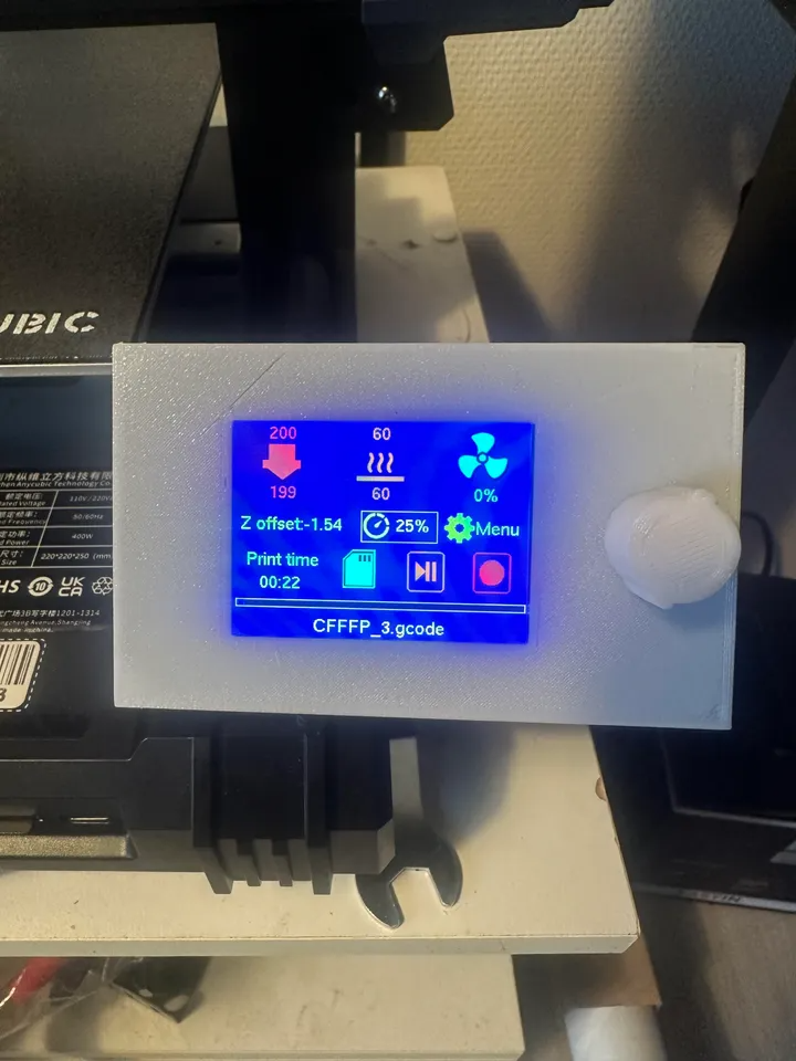 a screen cover for an Anycubic Kobra Neo  2 Neo