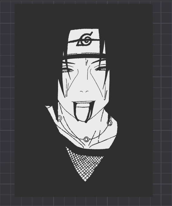 Itachi Wallart Multimaterial 13x18cm
