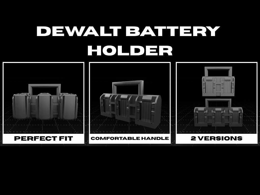 DEWALT BATTERY HOLDER 18V / 54V – Carry Your Power